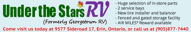 Visit Under the Star RV at Erin, Ontario