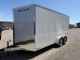 2026 WEBERLANE GALVANIZED STEEL FRAME HYBRID ENCLOSED TRAILER 7 X 16 V NOSE RAMP DOOR | Image - 1