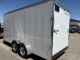 2026 WEBERLANE GALVANIZED STEEL FRAME HYBRID ENCLOSED TRAILER 7 X 16 V NOSE RAMP DOOR | Image - 2