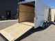 2026 WEBERLANE GALVANIZED STEEL FRAME HYBRID ENCLOSED TRAILER 7 X 16 V NOSE RAMP DOOR | Image - 8